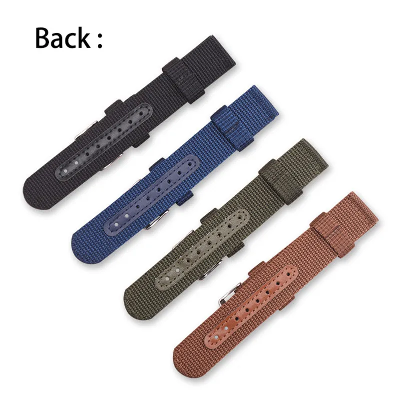 Ремешок нейлоновый для Samsung Galaxy Watch Active 2 40 44 мм, быстросъемный универсальный браслет для часов Gear S3, 18 мм 20 мм 22 мм 24 мм