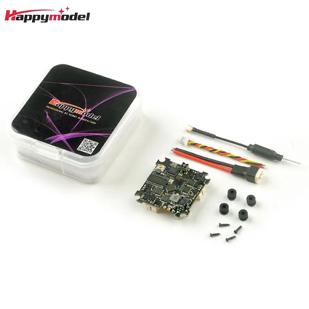 

Happymodel Elrs F4 2g4 Aio 5in1 Контроллер полета SPI 2,4 ГГц ЭкспрессЛРС Приемник 5,8G VTX Для Tiny Whoop Фристайл Запчасти для дронов