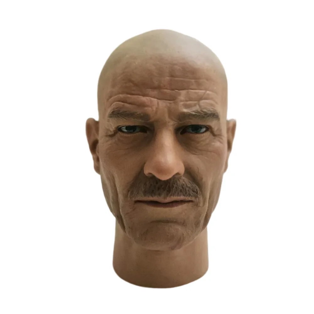 

1/6 Scale Head Carving Bryan Cranston Male Soldier Star PVC Suitable For 12Inch Action Figure Body Doll Photography Collection