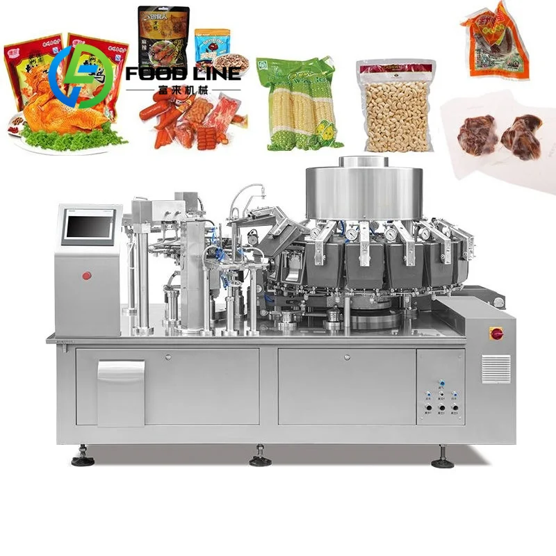 High-Speed Stand Up Pouch Packaging Machine for Continuous Factory Production