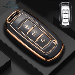 Étui de clé de voiture en TPU, support pour Geely Emgrand 7 GX3 Atlas GS NL3 Gili Emgrand 7 EX7 ightGC9, accessoires de protection