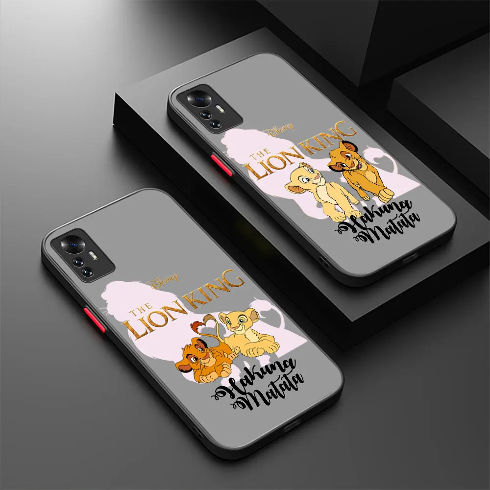 The Lion King Hakuna Matata Case For For Xiaomi 12 12T 12S 12X 11 11T 10 10T Pro Ultra Lite Poco X5 X4 F5 F4 Nfc GT Matte Cover