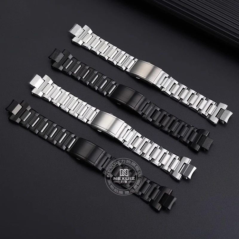 For Casio G-SHOCK Series MTG-B3000 MTG B3000 Series Steel Strap Quick Release Solid Stainless Steel Watch Strap Accessories Men