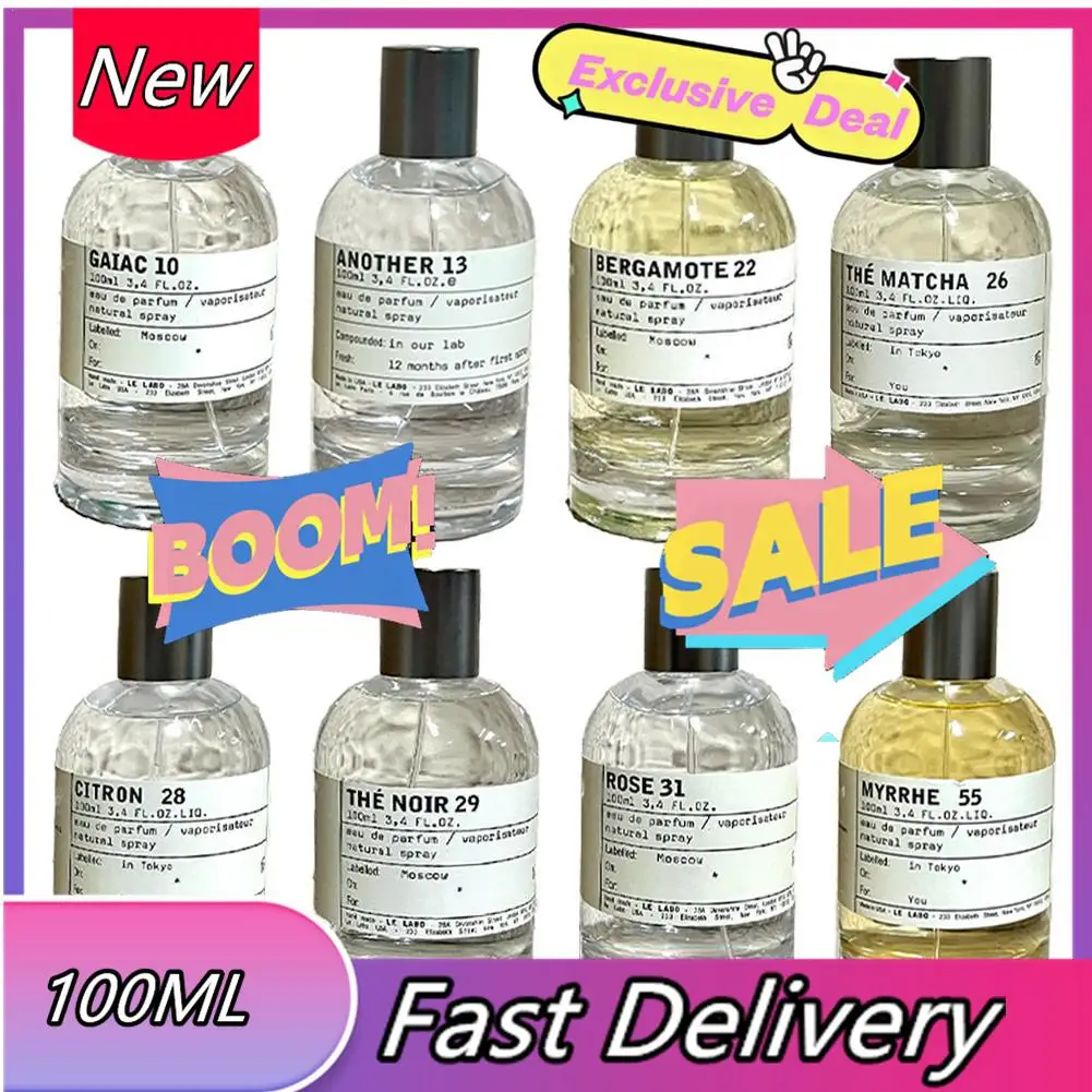 100ml nuevo Le Labo No.33 No.13 No.31 Perfume De laboratorio SANTAL Eau De Parfum Spray ConicScent Of New York una fragancia culto
