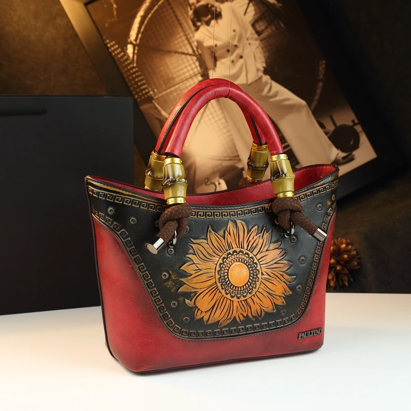 

Роскошные винтажные женские сумки из натуральной кожи, портативная сумка для мамы, новинка 2025 года, сумки через плечо большой вместимости