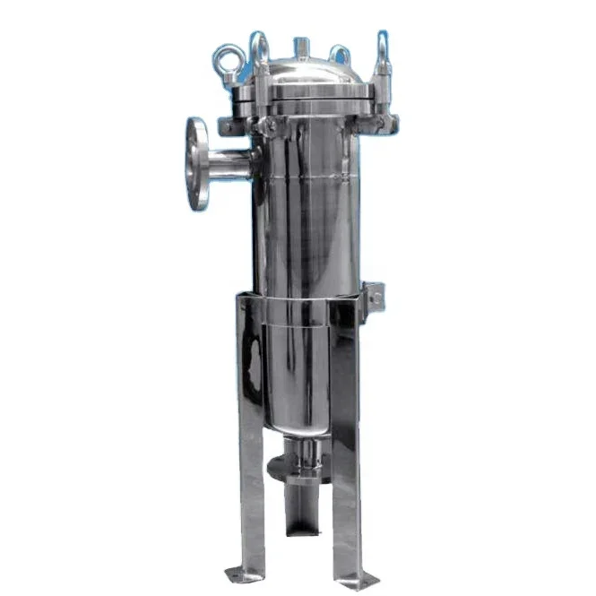 Factory Supply Wine Filter Machine Multi Bag Stainless Steel Filter Housing in Beverage Industry