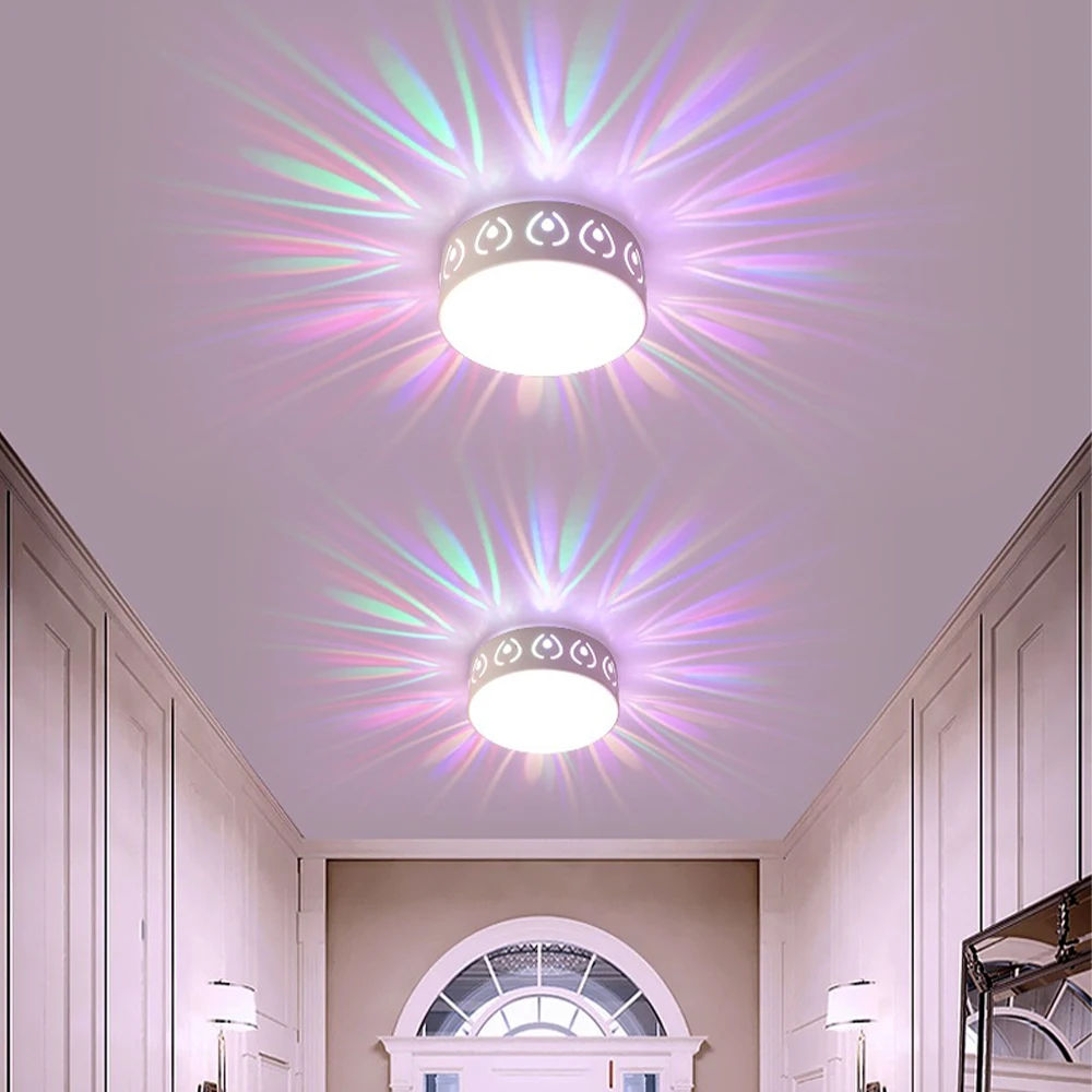 Modern Crystal Colorful Lighting LED Lamp Living Room Bedroom Decor Chandeliers Kitchen Island Indoor Light Fixtures