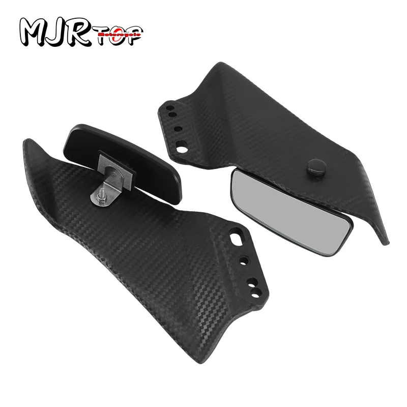 2023 cbr650r Motorcycle Carbon Adjustable Mirror Flank Spoiler Fairing Wind Wing Mirrors For CBR650R CBR 650 R 2019-2024