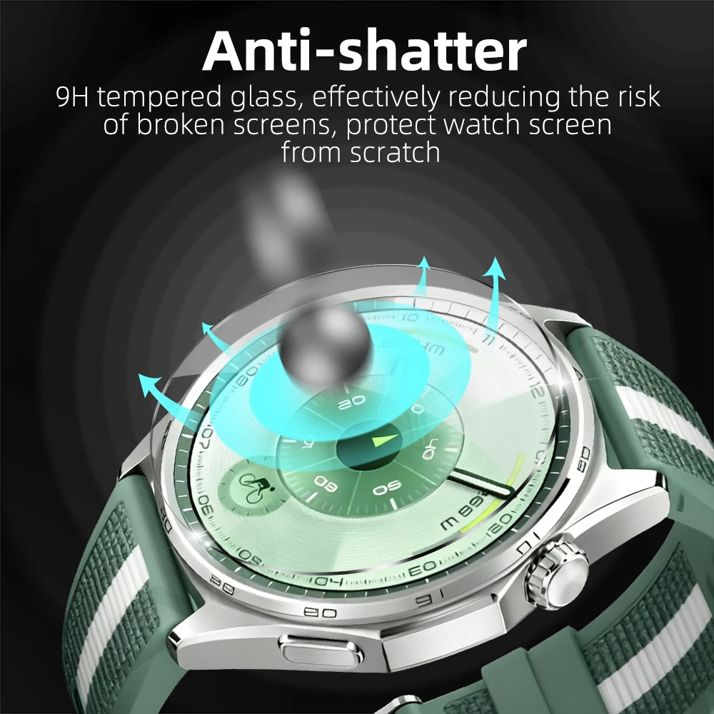 화웨이 워치 GT 6 프로 46mm 41mm용 9H 강화유리, 프리미엄 스크린 보호필름 내... - 4