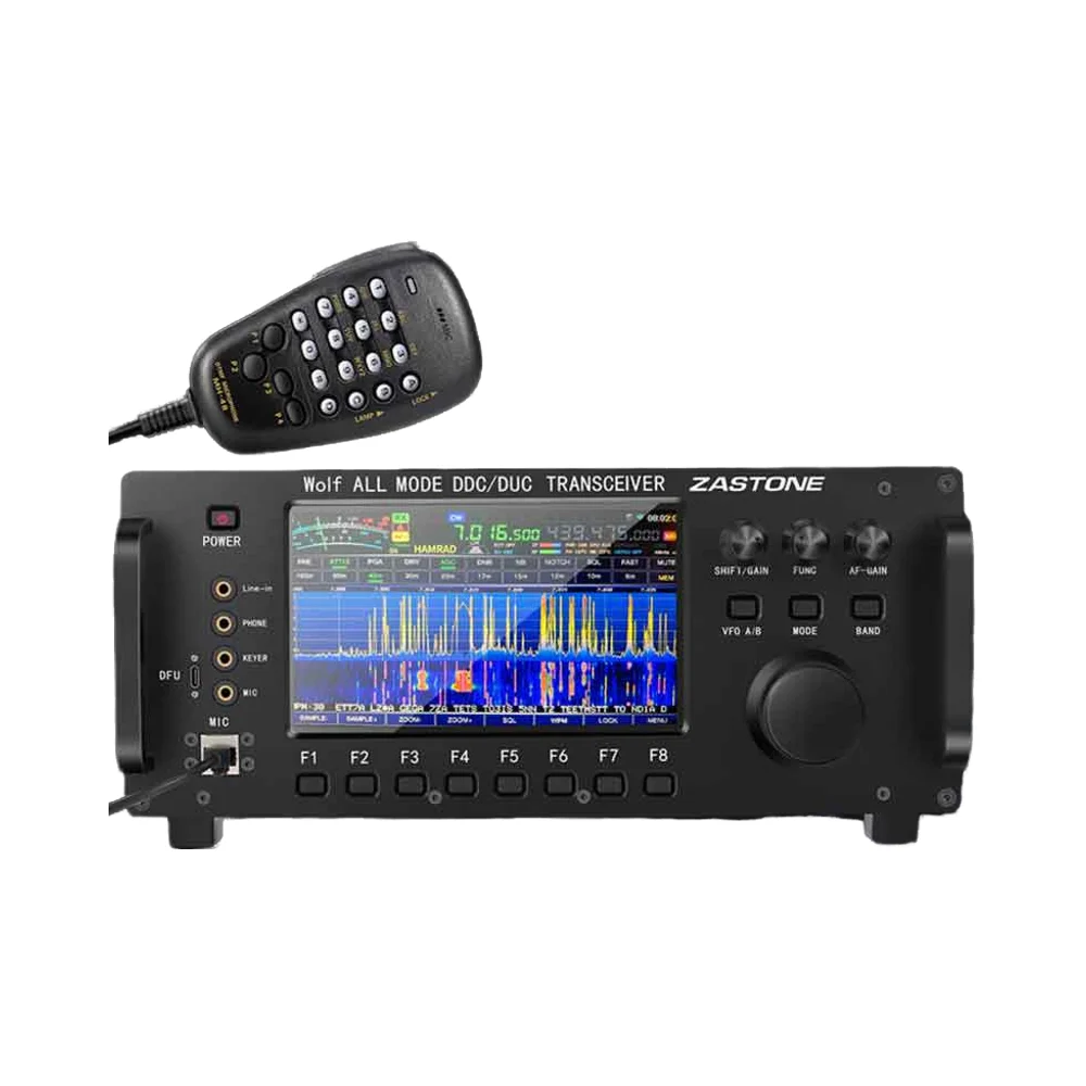 

Zastone ZT7500 SDR 0.5~750 MHz Digital Display 100 Watt Touch Screen Walkie-Talkie Full Mode DDC Duc HF LF 6M Shortwave Radio