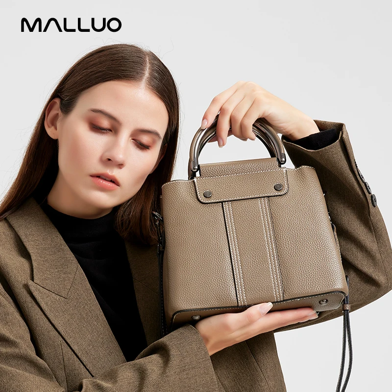 

Women's Cow Leather Portable Shoulder Bag Female Retro Soft Cowhide Crossbody Bags Ladies Fashion Trend Luxury Designer Handbags