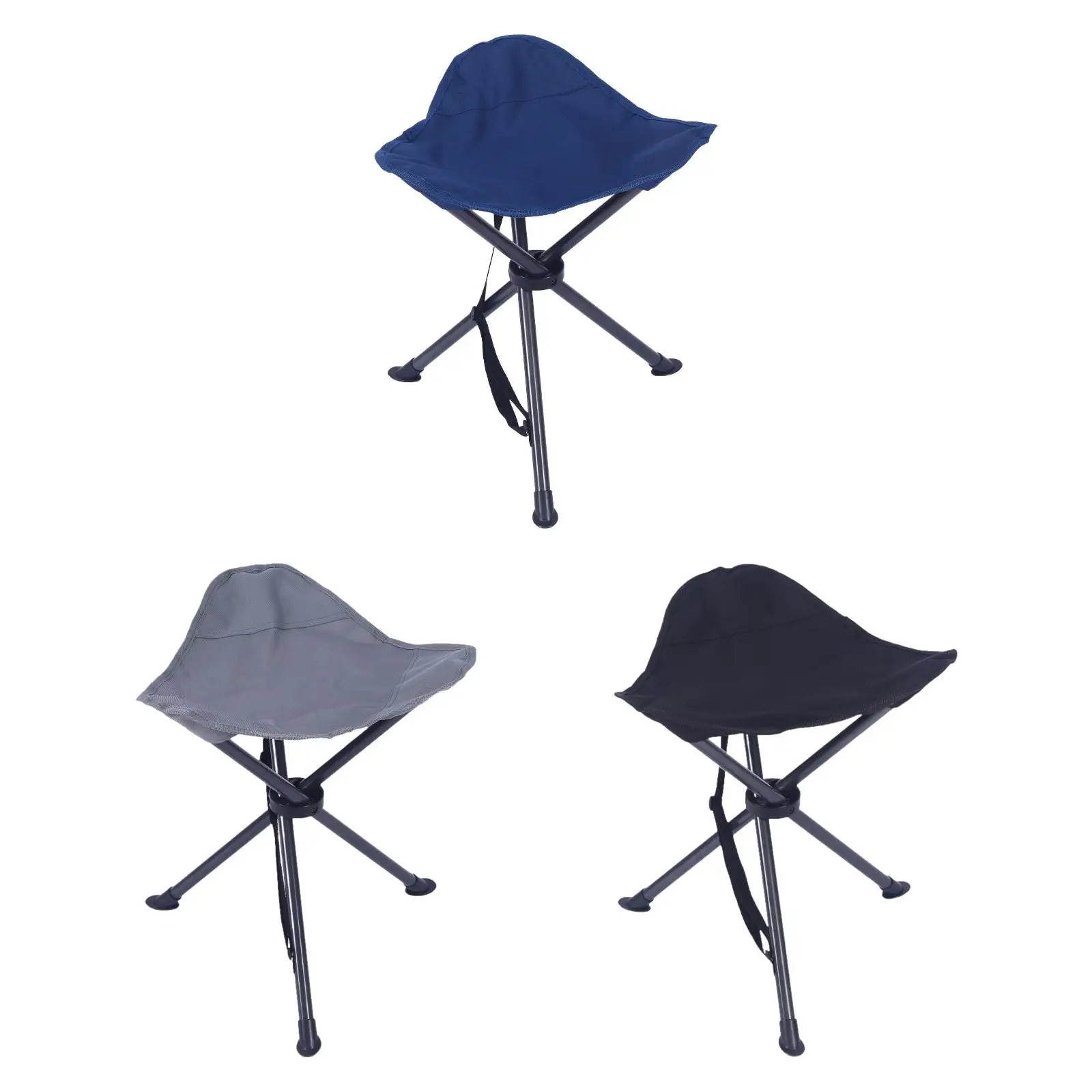 Folding Tripod Stool Lightweight Camping Stool for Concerts Painting Fishing