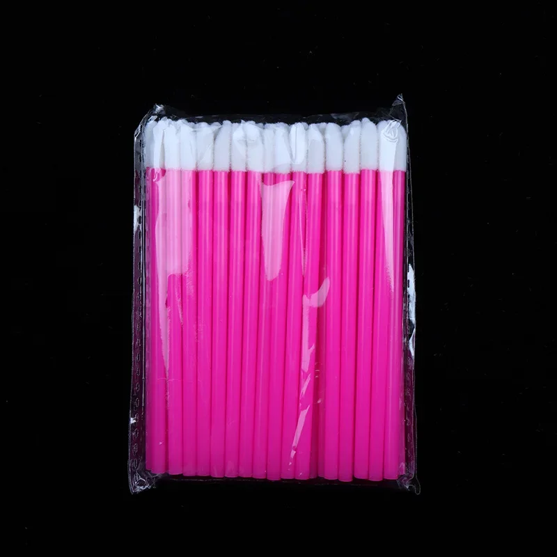Pinceaux de maquillage jetables, 50 pièces, poignée de brosse à sourcils, baguettes de Mascara, peigne à cils à paillettes, bobines, Micro applicateurs de maquillage