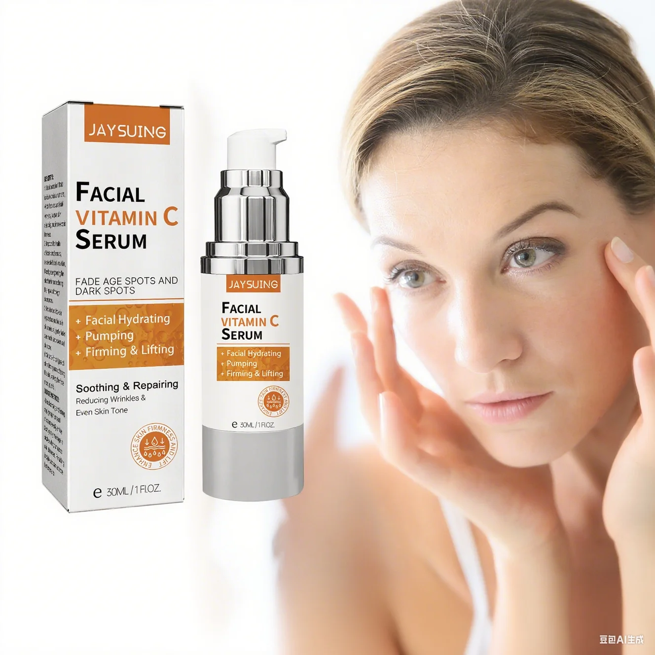 

Vitamin C Brightening Essence Nicotinamide Reduce Melanin Fade Fine Lines Repair Skin Barriers Remove Dullness Moisturize Serum