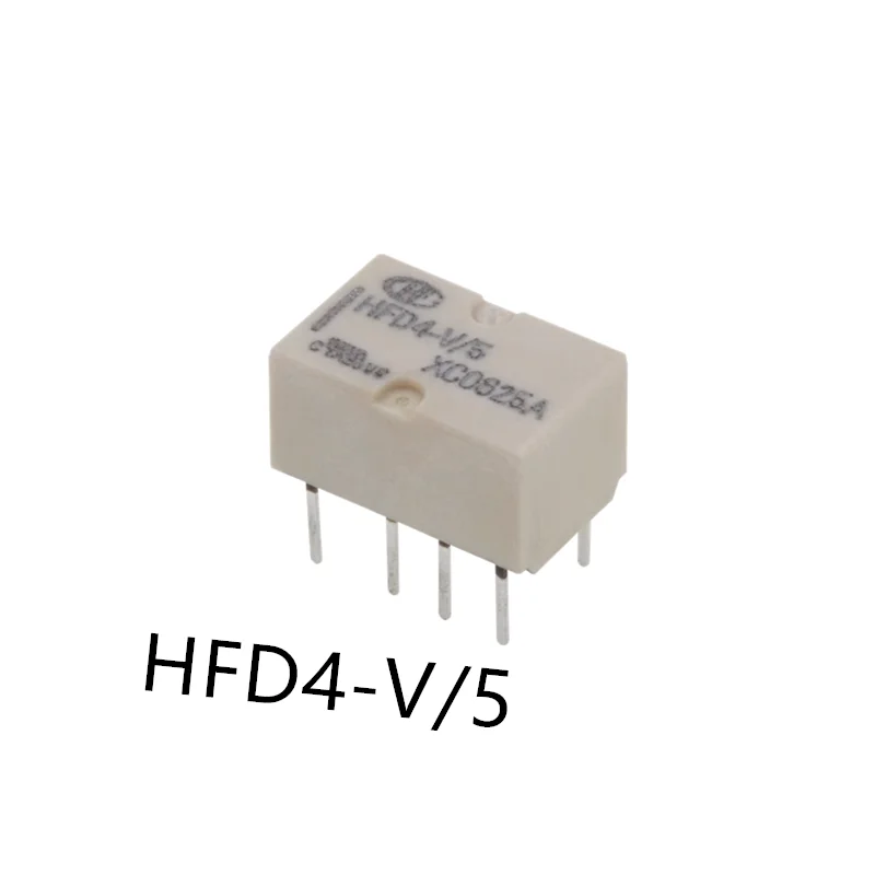 10PCS/Lot   HFD4-V/5 、HFD4-V/12 、HFD4-V/24   DIP-8   New Original Signal Relay  HFD4-V-5 、HFD4-V-12 、HFD4-V-24