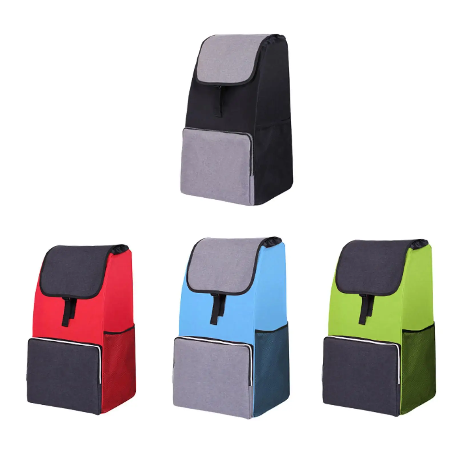 

Shopping Cart Bag with Front Pocket Waterproof Trolley Replacement Bag