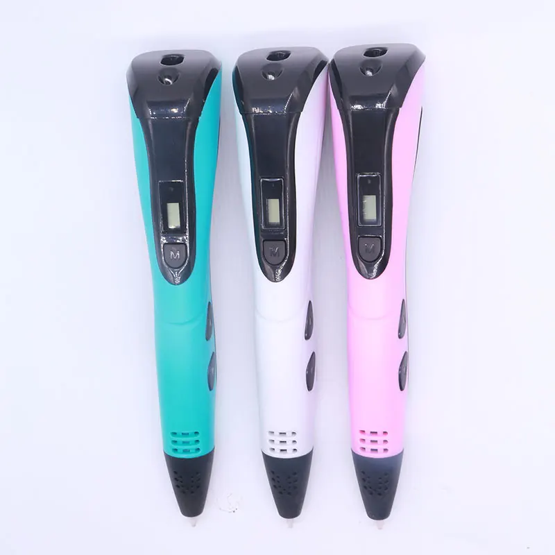 High-Quality 3D Printing Pen with PLA Filament Options 9m/25m/50m/100m Creative Painting Tool for 3D Model Design Christmas Gift