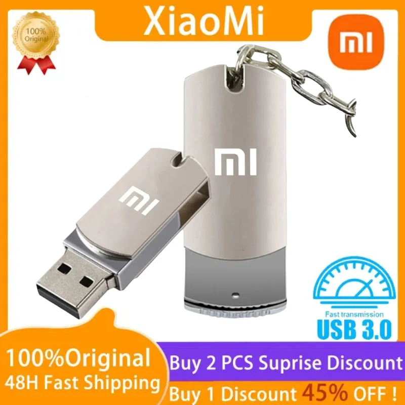 Xiaomi 16Tb Usb Flash Drive Metalen 3.1 Pen Drive Sleutel 4Tb Type C Hoge Snelheid Draagbare Pendrive Flash Drive Geheugenstick Waterdicht