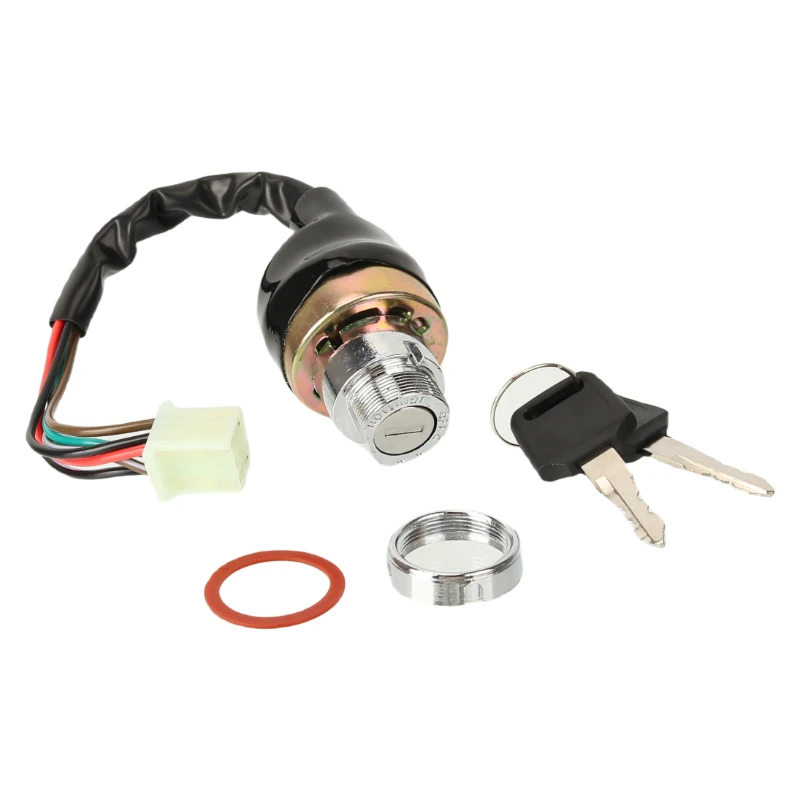 Scooter Dirt Bike & Go Kart 6 Wire for Car For Honda Models Motorcycle 2 Keys Included Ignition Switch: 3 Position ATV