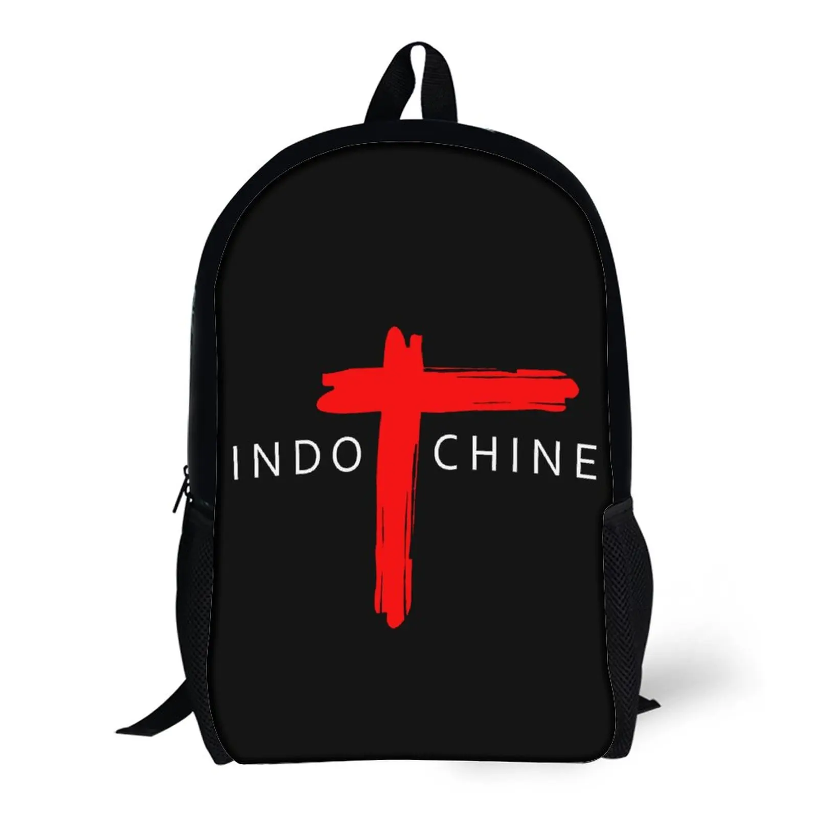 Indyn durável dentífrico mochila confortável, caneta saco para a escola, lancheira, canetas, 3 em 1 conjunto, 17"