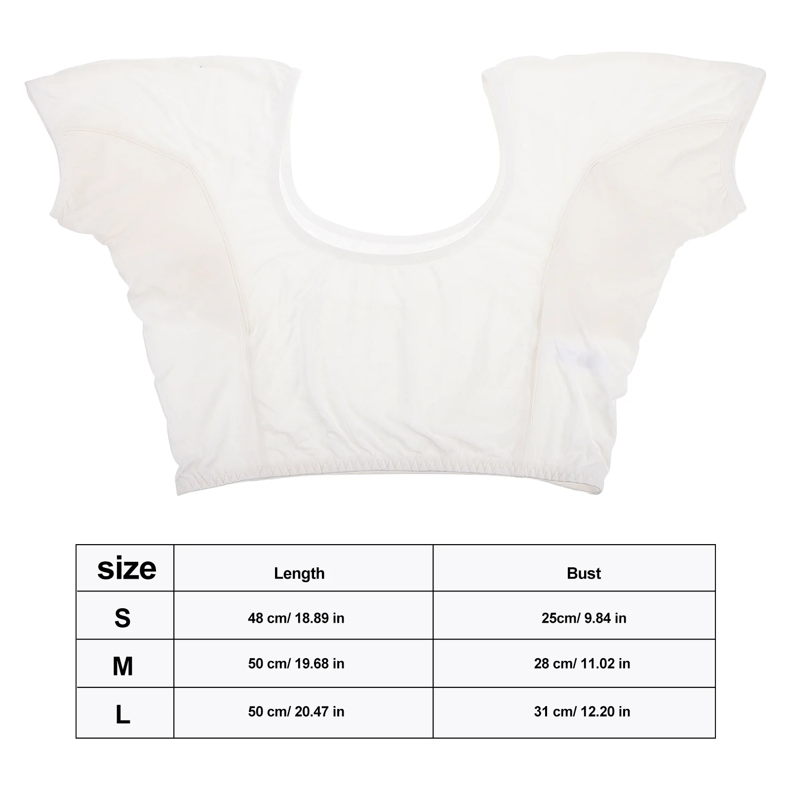 Underarm Pads For Women Free Shipping Sweat Vest Cotton Cotton Vest Clothing Accessories Jacket Absorbent Shield Lady