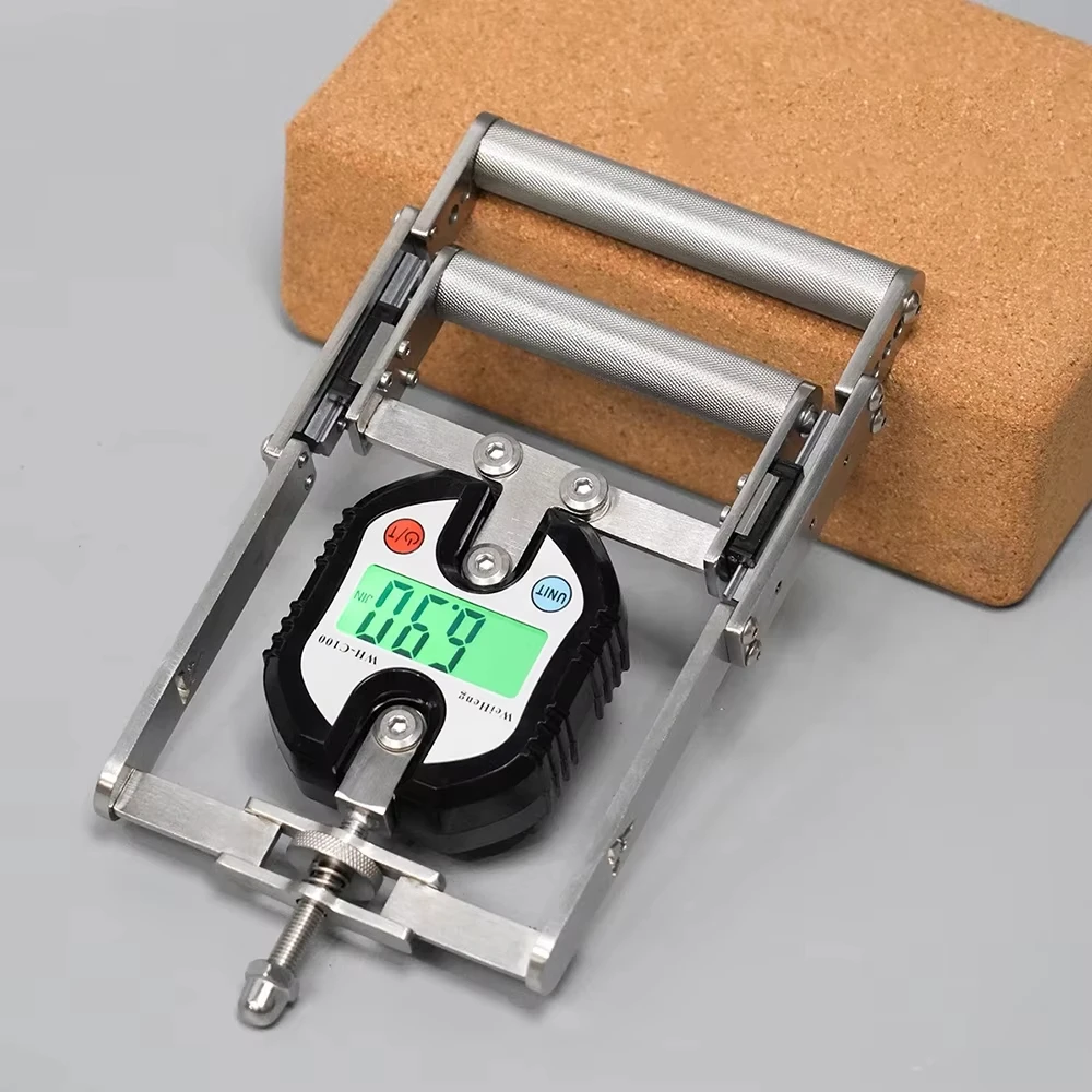 Professional grip strength meter: 150kg adjustable range, 304 stainless steel + digital display design