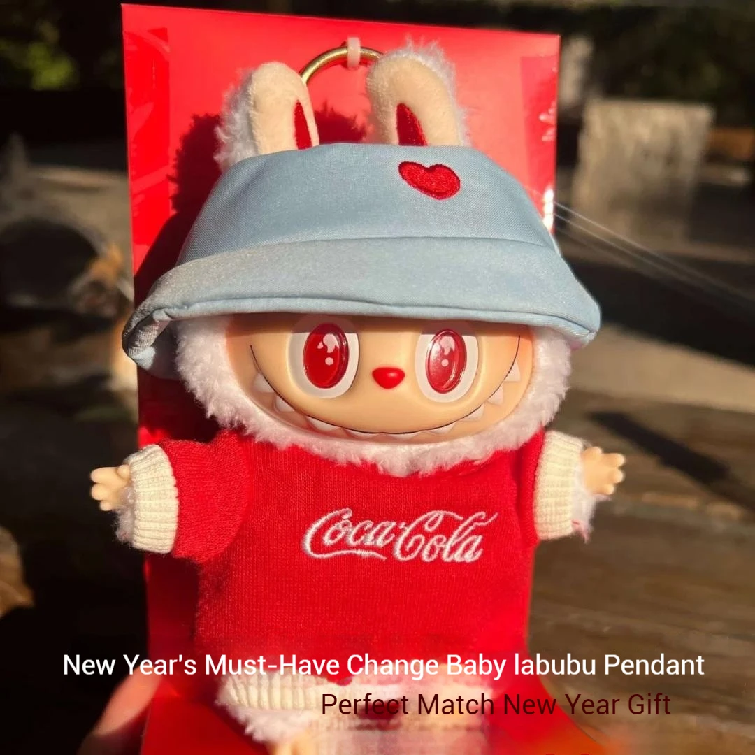 Labubu V1v2 Pop Mart Labubu Modified Dolls Vinyl Doll Kawaii Labubu Pendant Trendy Play Blind Box Toys New Year Limited Edition