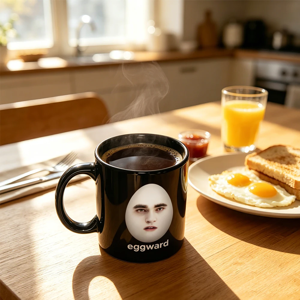 Забавные кружки для кофе и чая Twilight Eggward, пивные кружки, подарок-сюрприз, 330 мл