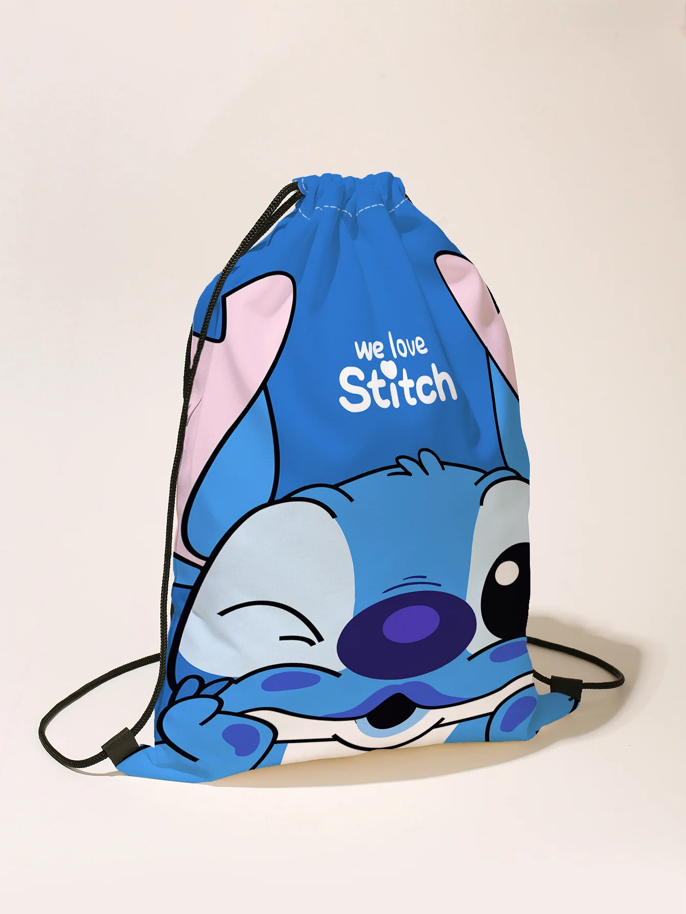 Disney Stitch Anime Backpack Drawstring Bag Lilo&Stitch Party Decorations Gift Bag Kid Birthday Party Baby Shower Supplies Gifts