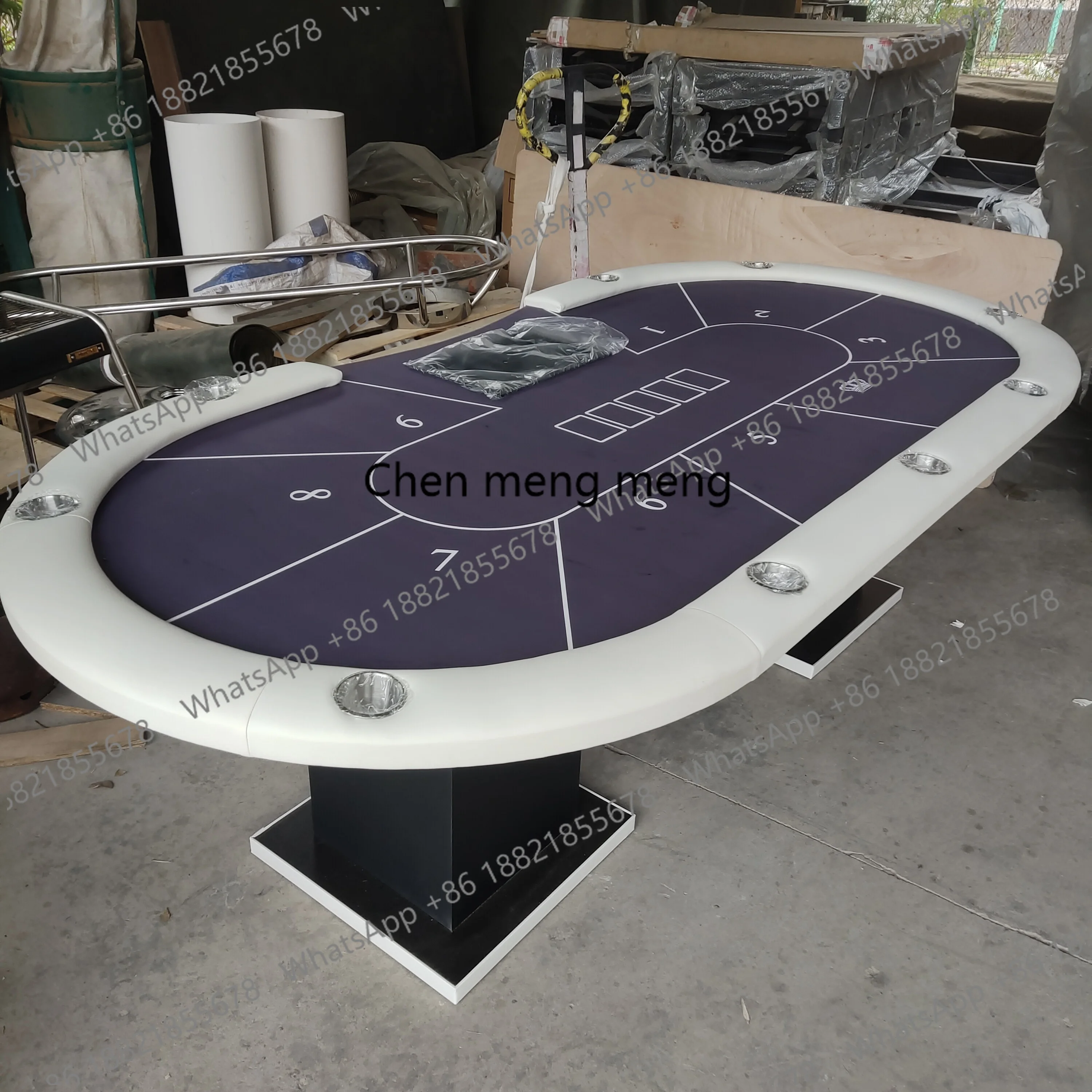 Chip Game Table Texas Hold'em Table Club Tournament Poker Table