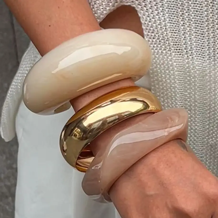 ingemark-3-estilos-hiperbole-resina-empilhamento-pulseiras-grossas-mulheres-vintage-irregular-geometrico-brilhante-pulseiras-mao-joias-presente