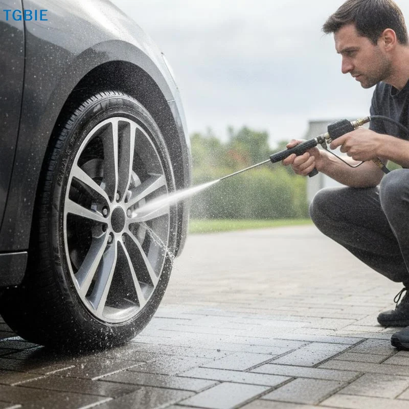 [TL]High Pressure Cleaning Needle Nozzle Screw-on Type 2/3mm 2 Spray Modes for Swimming Pool Edge Stain Cleaning