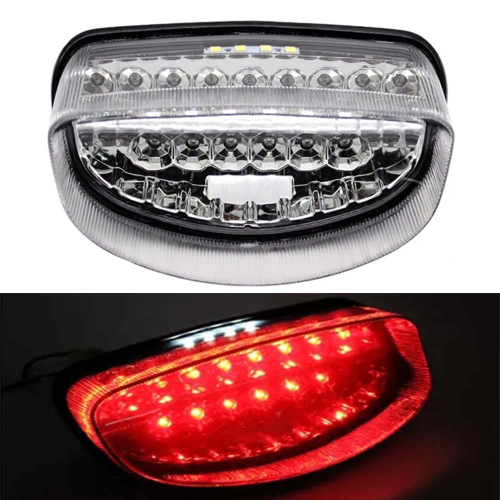 Motorcycle taillight LED Rear Tail Light Turn Signal light For Honda CB250 CB600 Hornet 250 600 CBR1100XX black bird 1998-2003