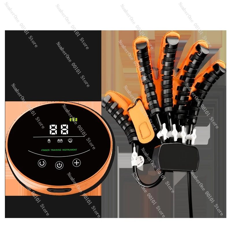Intelligent Rehabilitation Robot Glove Trainer for Finger Movement Therapy Hand Recovery Device