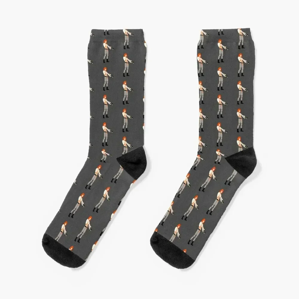 

The Fifth Element LeeLoo Socks Novelties Lots Socks For Man Women's