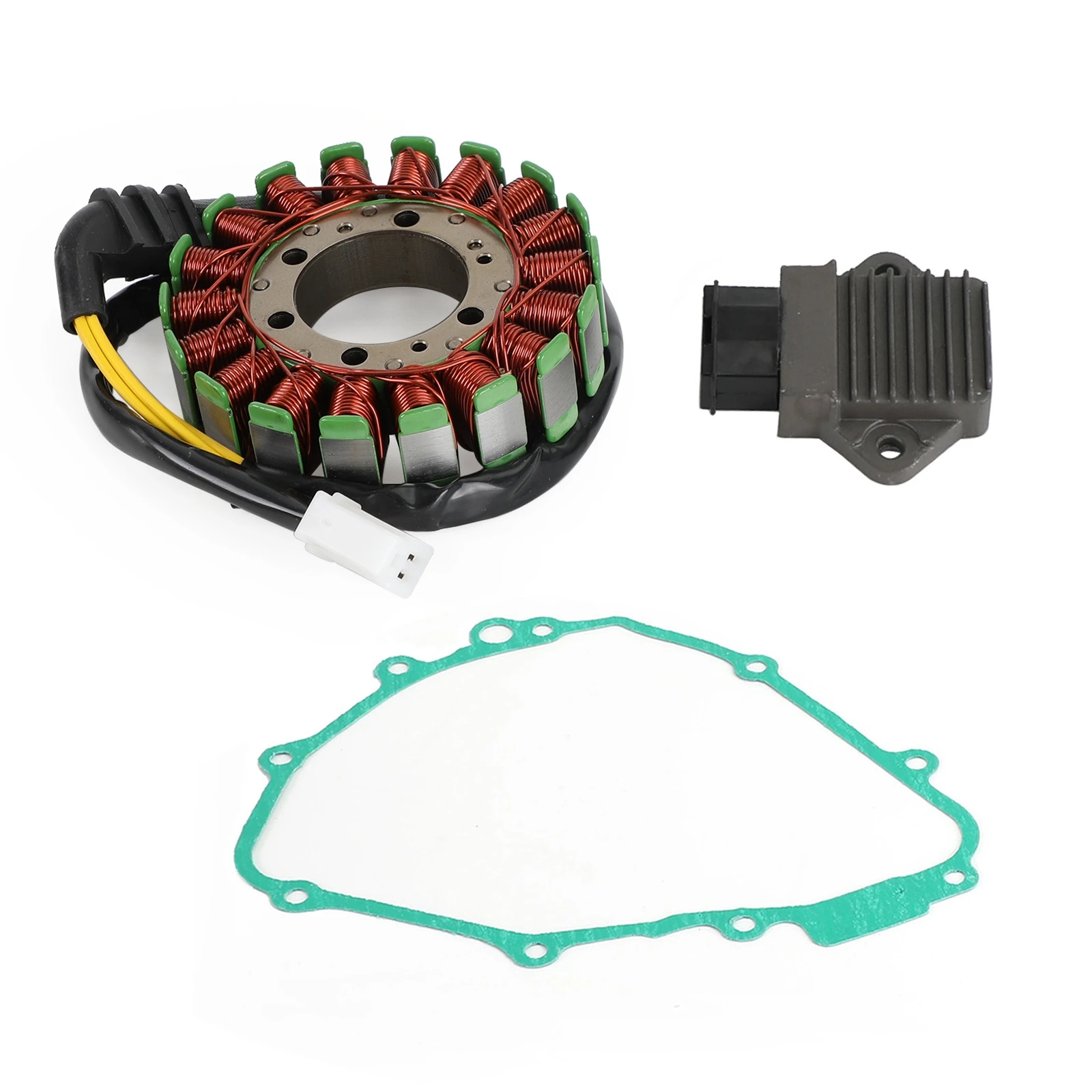 

Artudatech Magneto Stator+Voltage Rectifier+Gasket For Honda CBR600F CB600F Hornet 1991-02
