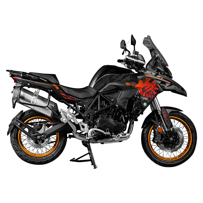 For Benelli TRK502 502X Bike Accessories Paint Parts Area Pattern Decoration Decals Motorcycle Fairing Stickers Kits