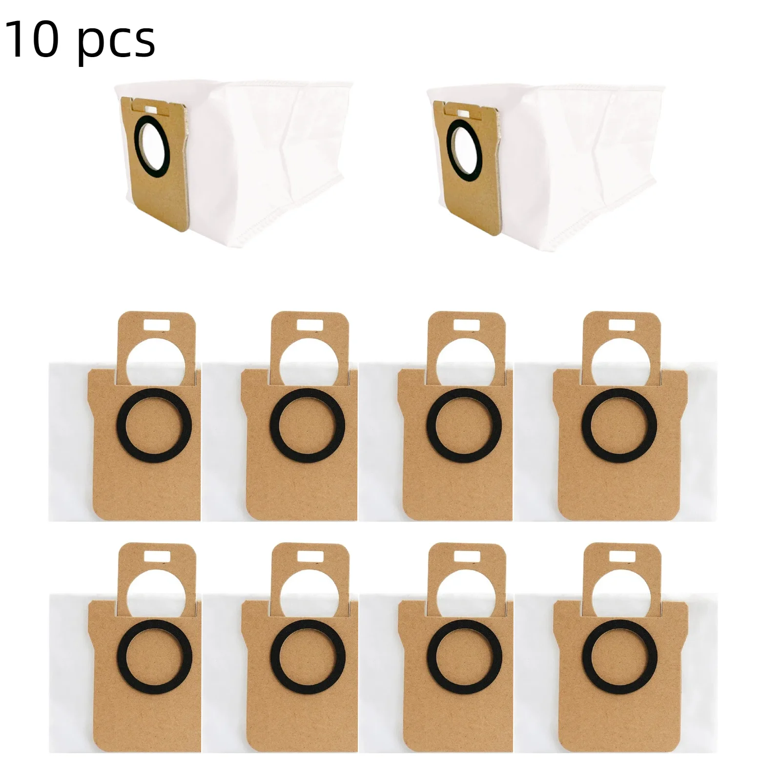 

10 Pack Dust Bags Compatible With JONR P20 Pro Robot Vacuum and Mop