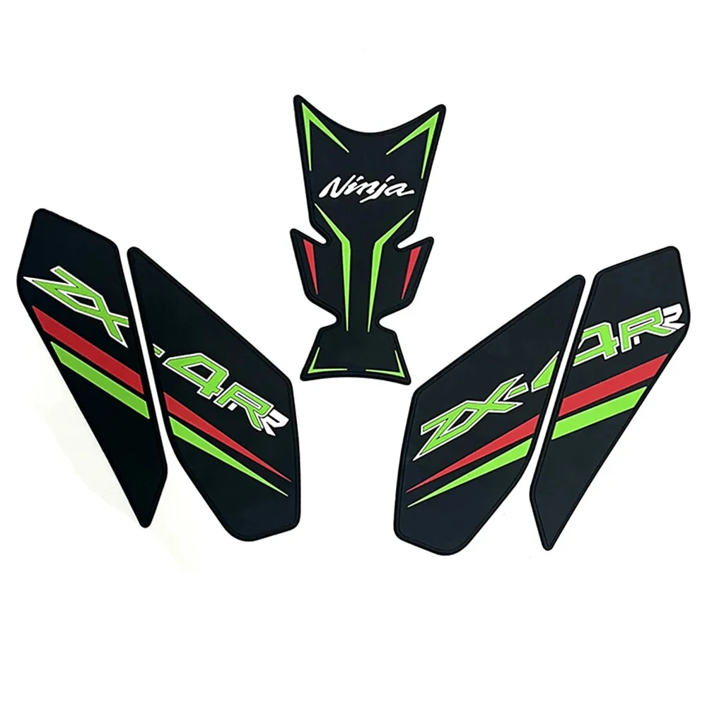 ZX4R ZX4RR 2023 Motorcycle Accessories ZX 4R & 4RR Sticker Decal Fuel Tank Pad For KAWASAKI ZX-4R ZX-4RR 2023