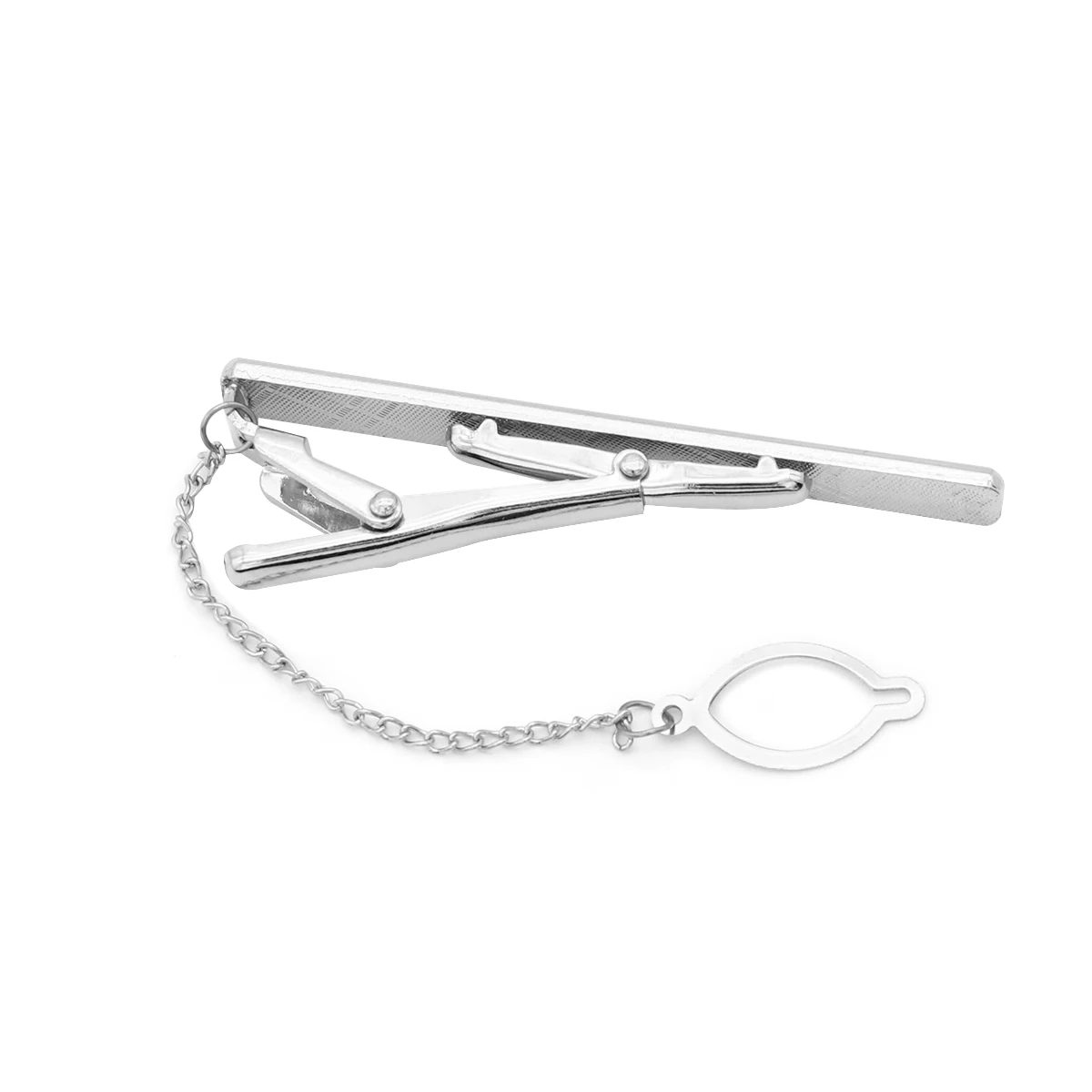 

Business Lapel Clip Tie Pinch Clips Fashion Metal Necktie Clasp Bar Man Clamp Men