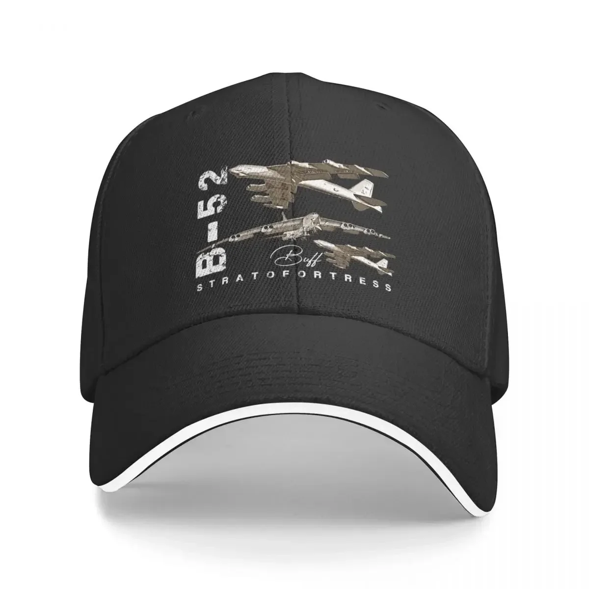 B52 Stratofortress American Vintage Bomber Aircraft Baseball Cap Hat Baseball Cap Rugby Golf Hat Man Girl'S Hats Men's