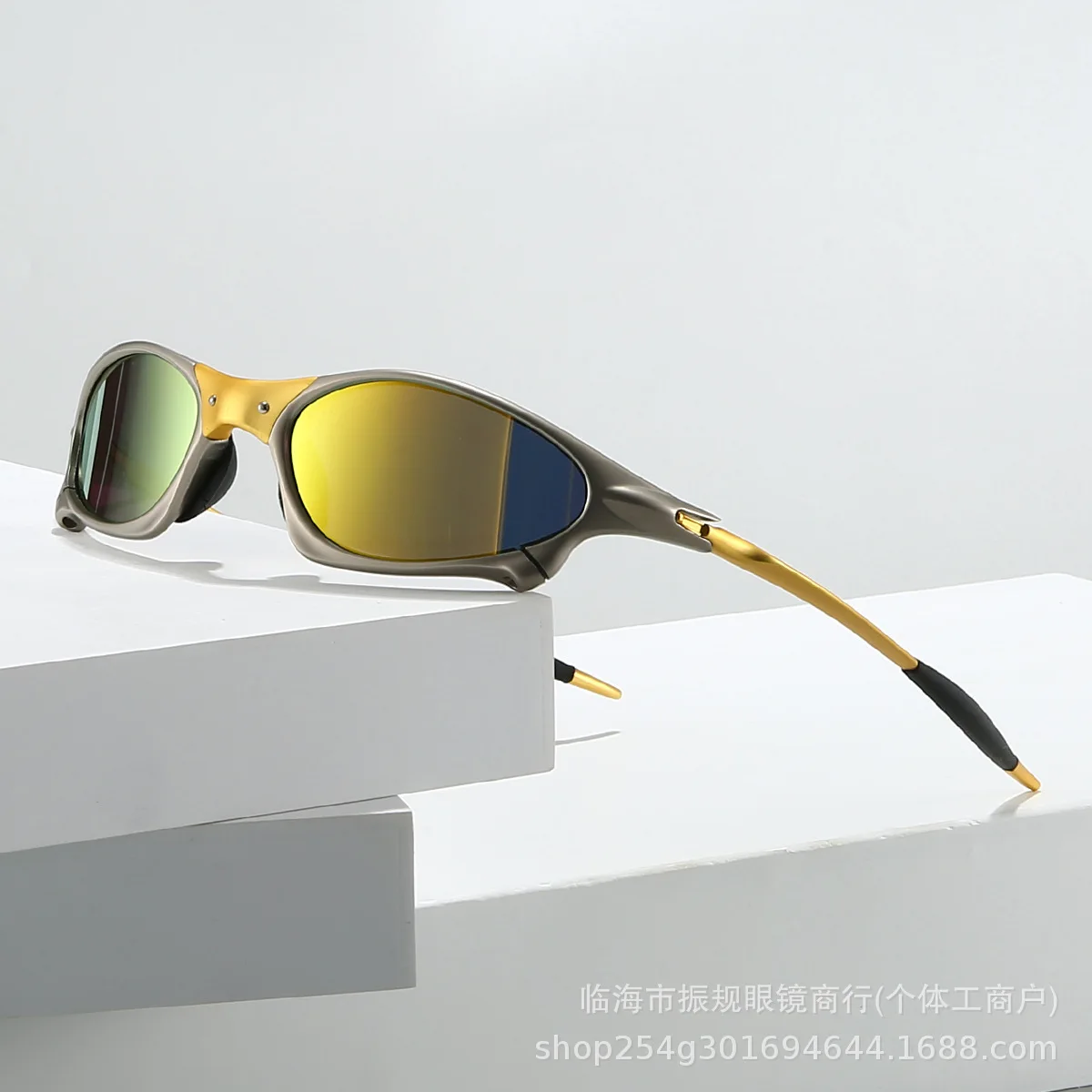 

X metal outdoor sports motorcycle riding sunglasses cool female polarized sunglasses Y2K Internet celebrity locomotive