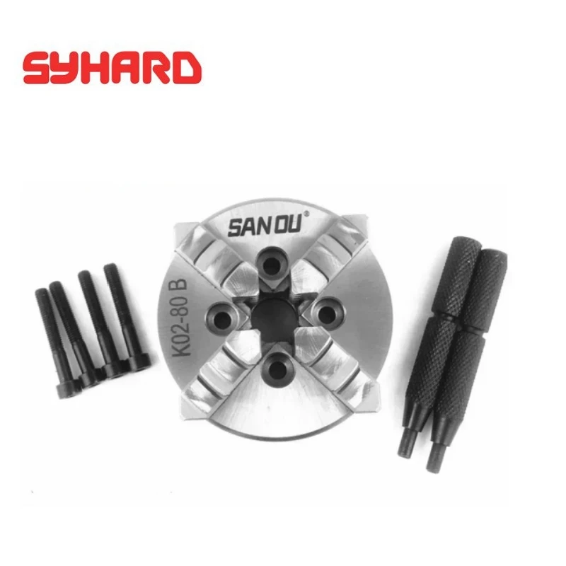 

Токарный патрон Sanou K01, 50 Φ/80 K01-63/80 M14 * 1, резьба или фланец для мини-токарного станка по дереву, шатун