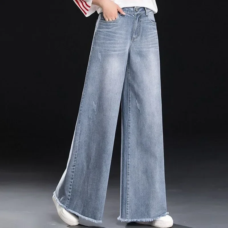 Jeans de perna larga mãe feminina, Calças largas, Calças jeans, Calça de perna larga feminina, Roupas de mulher, Roupas da moda, 2024