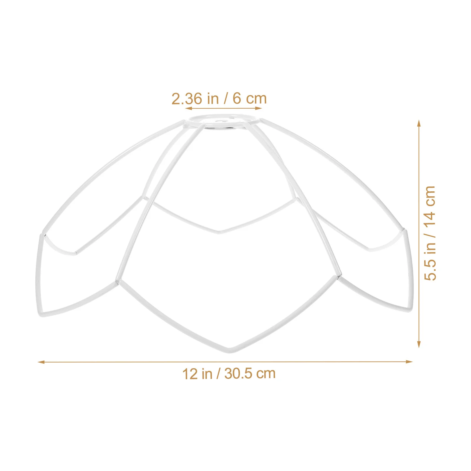 Druciana klosz do lampy rama metalowa klatka osłona lampy zacisk uchwyt żarówki kwiaty do składania kształt klosz klosz klosz osłona sufitowa