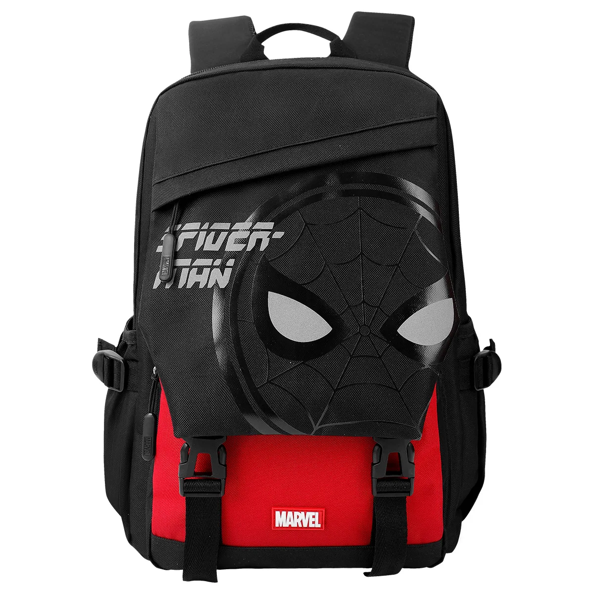 Disney Leisure School Bags For Boys Primary Middle Student Shoulder Orthopedic Backpack Spider Iron Man Captain America Mochila