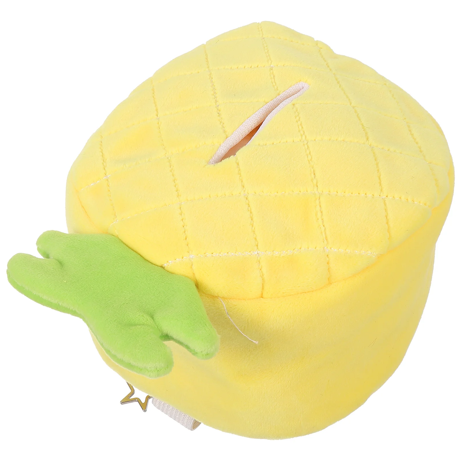 

Fruit Shaped Refillable Tissue Box Tissue Box Pineapple Design Home Vehicle Armrest Paper Napkin Dispenser Holder Storage