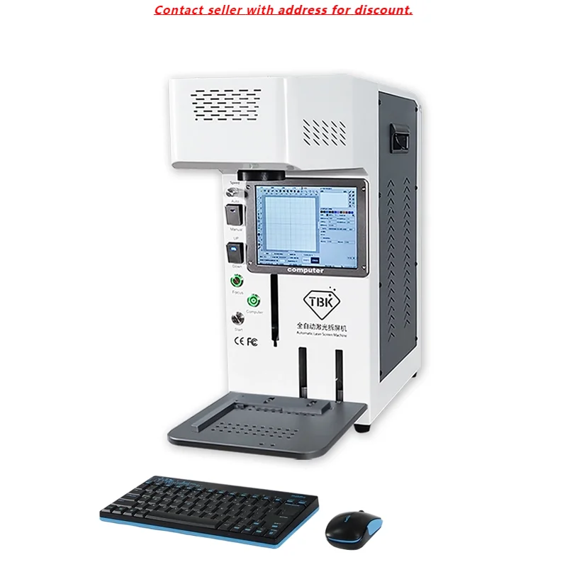 

BEST PRICE TBK 958A 958B Laser Cutting Engraving Marking Machine For IPhone Back Glass Remover Frame Separating Machine