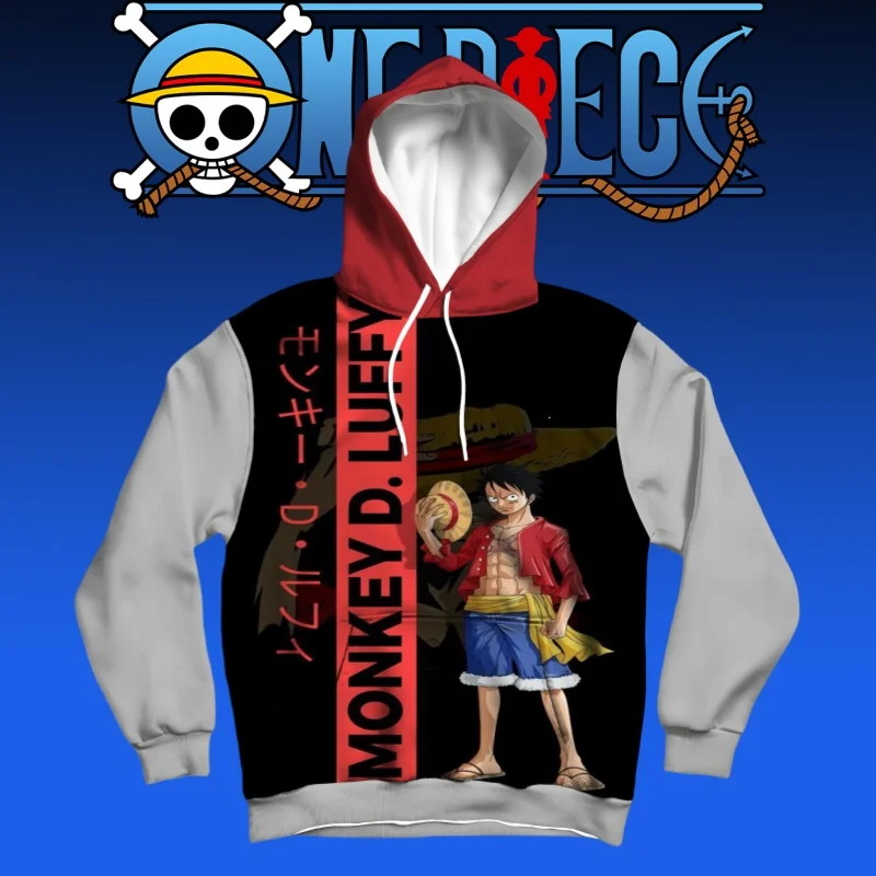 

Цельная толстовка с капюшоном в стиле аниме «Луффи», модная классическая толстовка с 3D принтом, осень/зима, уличная толстовка с капюшоном, повседневная уличная одежда