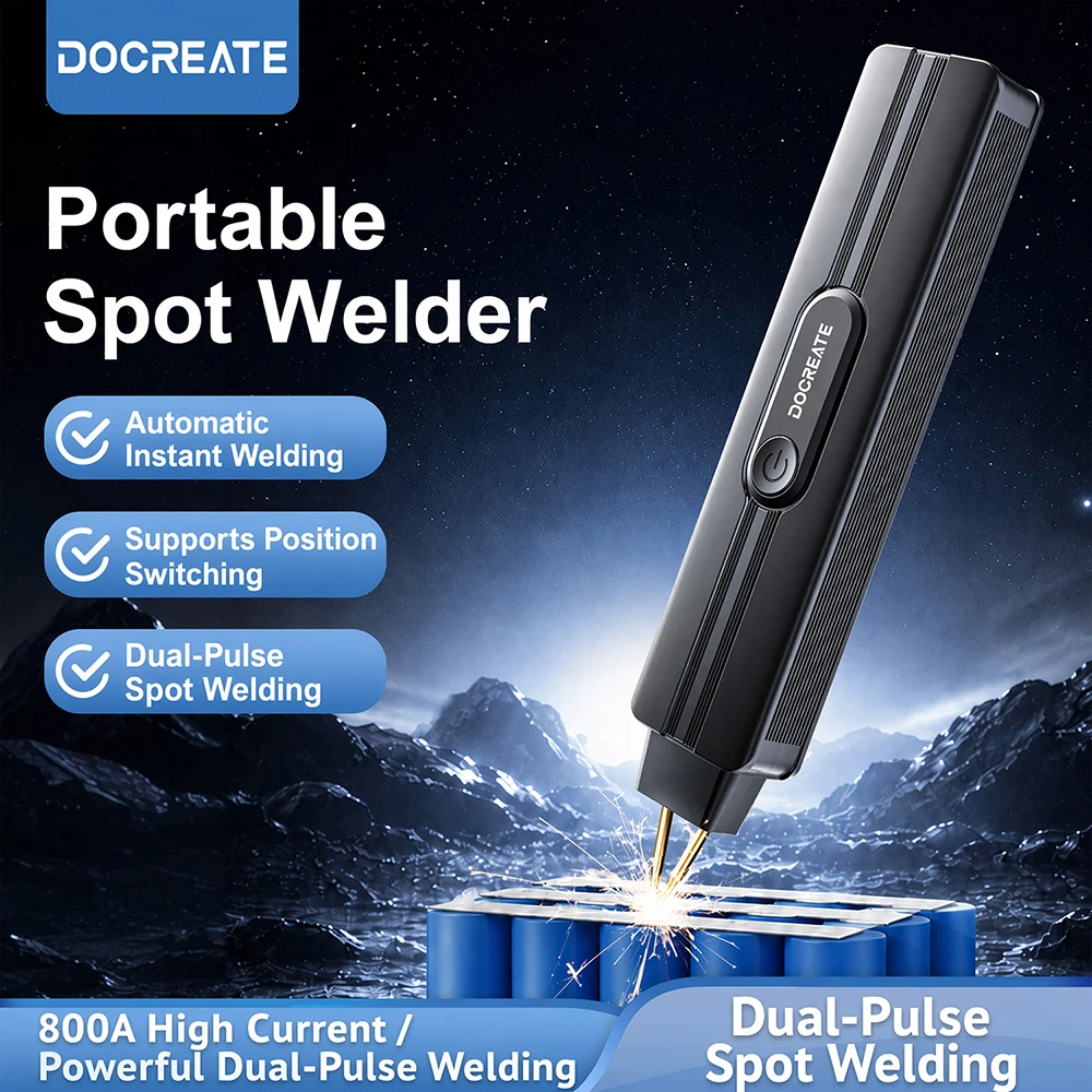 Electronics Repair Center - 9-Speed Adjustable Handheld Spot Welder, 18650